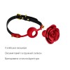 Розкішний кляп у вигляді троянди Zalo - Rose Ball Gag, подвійне використання в інтернет супермаркеті PbayMarket!