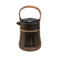 Чайник-термос YIWU 700 мл Чорний (HP-14-22B)