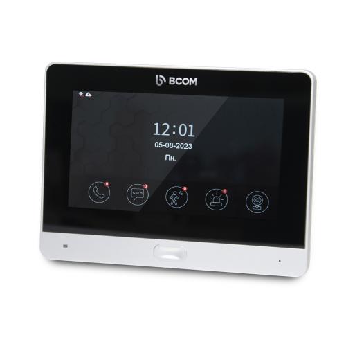 Відеодомофон Wi-Fi 7 BCOM BD-760FHD/T Silver з підтримкою Tuya Smart Відеодомофон Wi-Fi 7 BCOM BD-760FHD/T Silver з підтримкою Tuya Smart