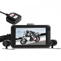 Відеореєстратор для мотоцикла на 2 камери FHD SE100 з пультом керування HD 720P (100576) Відеореєстратор для мотоцикла на 2 камери FHD SE100 з пультом керування HD 720P (100576)