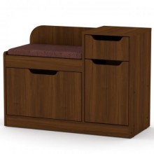 Тумба для взуття Компаніт ТО 12 Горіх екко (90х38х66 см)