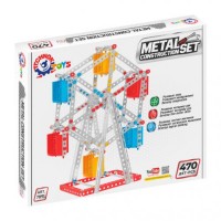 Металевий конструктор Колесо огляду ТехноК 7891TXK 470 деталей Металевий конструктор Колесо огляду ТехноК 7891TXK 470 деталей