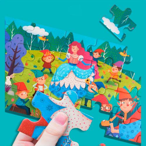 Пазл Mideer Казкова головоломка-Білосніжка 50 ел MD3059 Пазл Mideer Казкова головоломка-Білосніжка 50 ел MD3059