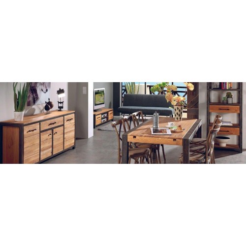 Комод у стилі Loft NS-240 830x1600x500 мм Черный в інтернет супермаркеті PbayMarket!