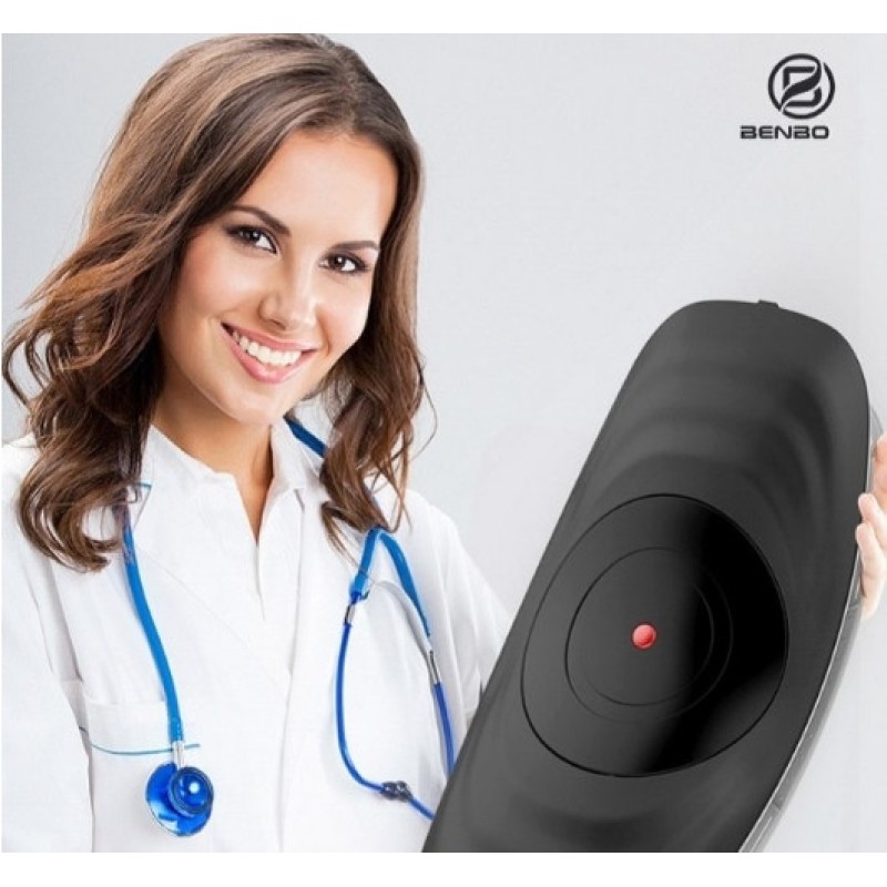 Пояс масажний для спини Benbo AM-309 Чорний (1440939749)