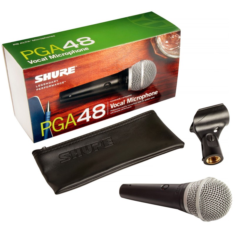 Мікрофон вокальний Shure PGA48-LC