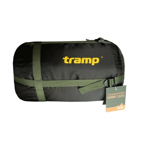 Ковдра спальний мішок Tramp Taiga 200XL правий олива 220/100 TTS-059L Ковдра спальний мішок Tramp Taiga 200XL правий олива 220/100 TTS-059L