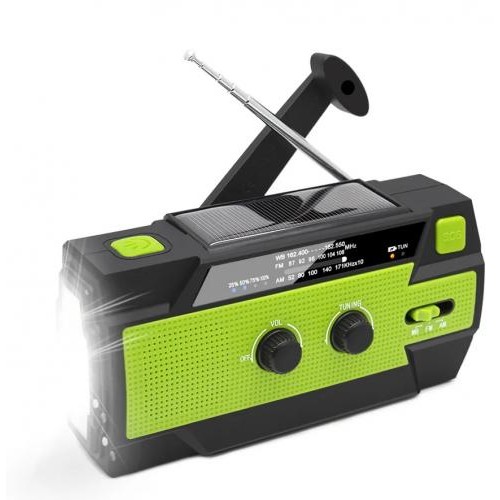 Багатофункціональний радіоприймач - ліхтарик FosPower з функціями Аварійного радіо 4000 mAh (MD-090P) Багатофункціональний радіоприймач - ліхтарик FosPower з функціями Аварійного радіо 4000 mAh (MD-090P)