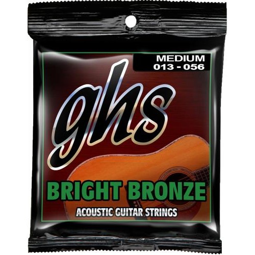 Струни для акустичної гітари 6 шт GHS BB40M Bright Bronze Medium Acoustic Guitar Strings 13/56 Струни для акустичної гітари 6 шт GHS BB40M Bright Bronze Medium Acoustic Guitar Strings 13/56
