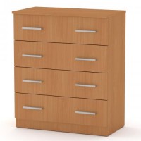 Комод Компаніт 4Б Бук (72х39х85 см) Комод Компаніт 4Б Бук (72х39х85 см)