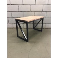 Стіл обідній GoodsMetall з металу та дерева, Лофт 1200х600х750  Стіл обідній GoodsMetall з металу та дерева, Лофт 1200х600х750