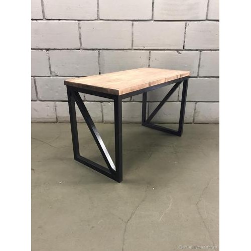 Стіл обідній GoodsMetall з металу та дерева, Лофт 1200х600х750 