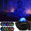 Нічник проектор зоряного неба RIAS KK-790 Bluetooth з пультом 6W Black (3_04539)