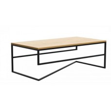 Кавовий журнальний столик у стилі Loft NS-620 430x1200x650 мм Черный