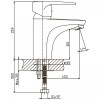 Змішувач для умивальника Haiba CEBA 001 (HB0025) в інтернет супермаркеті PbayMarket!