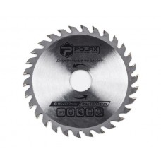 Диск Polax пиляльний по дереву з твердосплавними напайками 115 x 22.2/20, 30 Т (54-136)