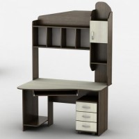 Комп'ютерний стіл Тиса Студіо-27 Венге магія - Дуб молочний Комп'ютерний стіл Тиса Студіо-27 Венге магія - Дуб молочний