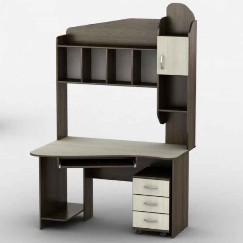 Комп'ютерний стіл Тиса Студіо-27 Венге магія - Дуб молочний