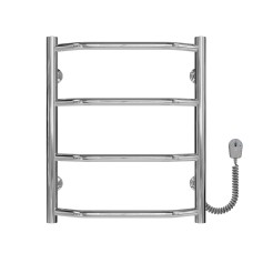 Рушникосушарка електрична Трапеція П4 400х500 Deffi Хром EF16 (C.TR.50.40.4.E.C.R.5)