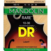 Струни для мандоліни DR MD-10 Rare Phosphor Bronze Light Mandolin Strings 10/36 Струни для мандоліни DR MD-10 Rare Phosphor Bronze Light Mandolin Strings 10/36