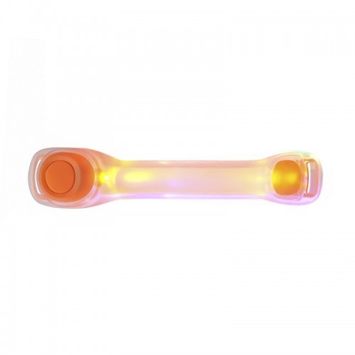 Світлодіодний LED браслет No Brand HY-0001 Orange USB акумуляторний