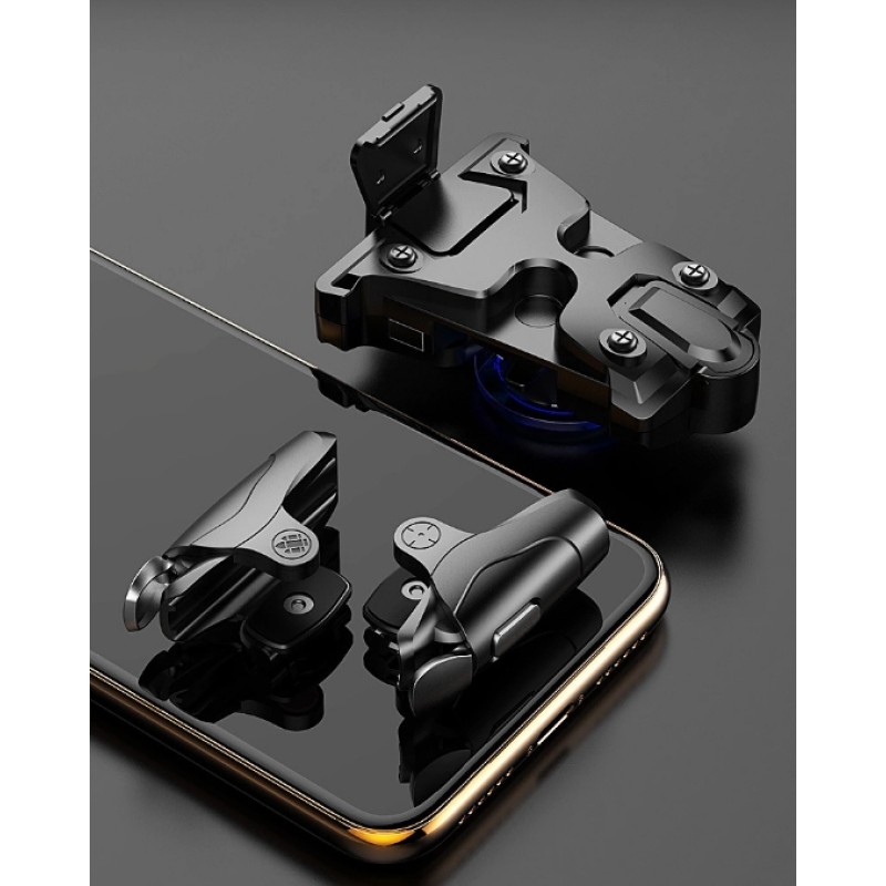 Бездротовий сенсорний геймпад тригер для смартфонів Union PUBG Mobile М16 Sundy (096)