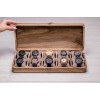 Бокс з горіхового дерева для зберігання наручних годинників ecoWalnut 7х43.5х18 см