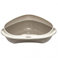 Туалет для котів кутовий Shuttle 49x40x17,5 см Туалет для котів кутовий Shuttle 49x40x17,5 см