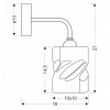 Бра Candellux Felis 16x27 см Чорний (21-00163)