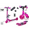 Двоколісний самокат Scale Sports SS-31 складане, ручне гальмо, Led-ліхтарик Pink (1747169811)