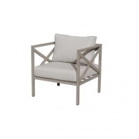 Лаунж крісло у стилі Loft NS-968 730x650x650 мм Серый