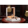 Скринька для зберігання годинників Salvadore WB/3035/6WH 230х95х230 мм Біло-коричневий
