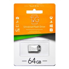 Флеш-накопичувач USB 64GB T&G 110 Metal Series Silver (TG110-64G)