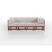 Лаунж диван у стилі Loft NS-892 780x2000x850 мм Коричневый Лаунж диван у стилі Loft NS-892 780x2000x850 мм Коричневый