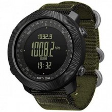 Чоловічий наручний годинник North Edge Apache 5BAR Зелений