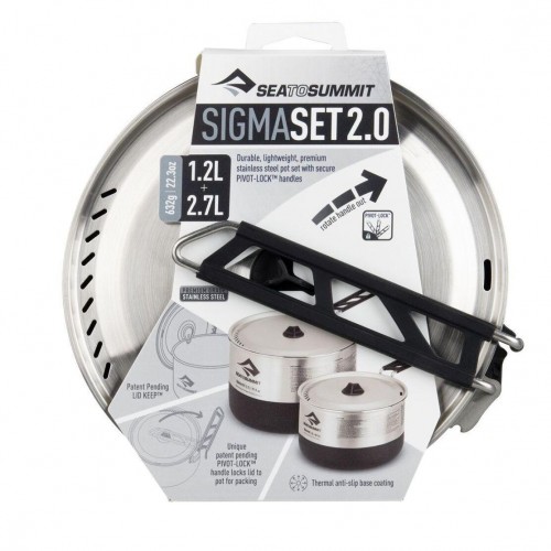 Кастрюля Sea To Summit Sigma Pot 3,7 Siver (STS APOTSIG3.7L) в інтернет супермаркеті PbayMarket!