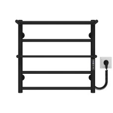 Рушникосушарка електрична Терма Плюс П5 500х500 Deffi Чорний JD03 (C.TA.50.50.5.E.B.R.1)