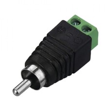 Конектор, роз'єм RCA під гвинт (тато) Grace Security RCA-01