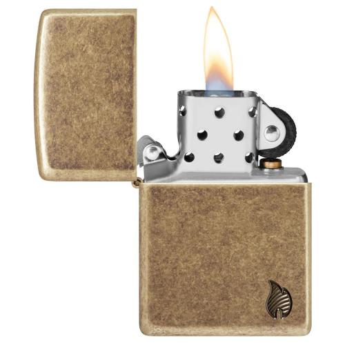 Запальничка бензинова Zippo Armor Series Flame Жовтий (46400) Запальничка бензинова Zippo Armor Series Flame Жовтий (46400)