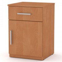 Тумбочка нічна Компаніт ПКТ 3 42х38х60 см Вільха Тумбочка нічна Компаніт ПКТ 3 42х38х60 см Вільха