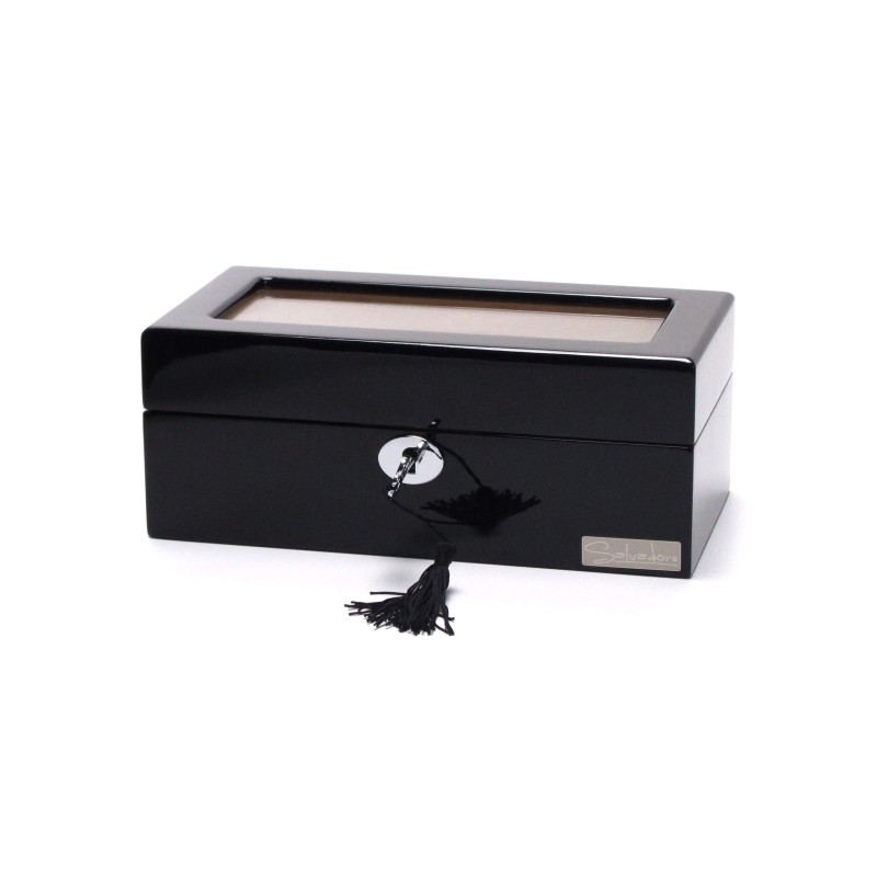Шкатулка для зберігання годинників Salvadore WB/3085/3.BC Чорний