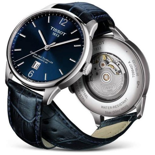 Годинник Tissot Chemin Des Tourelles Powermatic 80 T099.407.16.048.00 Годинник Tissot Chemin Des Tourelles Powermatic 80 T099.407.16.048.00