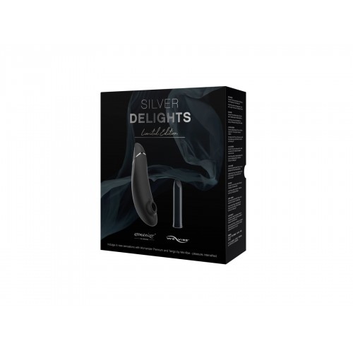 Преміальний подарунковий набір Silver Delights Collection: Womanizer Premium та We-Vibe Tango в інтернет супермаркеті PbayMarket!