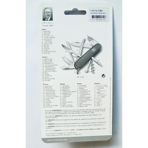 Складаний ніж Victorinox Spartan 91 мм 12 функцій Сріблястий (1.3603.T7B1) Складаний ніж Victorinox Spartan 91 мм 12 функцій Сріблястий (1.3603.T7B1)