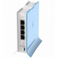 Бездротовий маршрутизатор Mikrotik hAP lite TC RB941-2ND-TC (N300, 650MHz/32Mb, 4x10/100 Ethernet ports, 1,5 dBi, Tower Case)