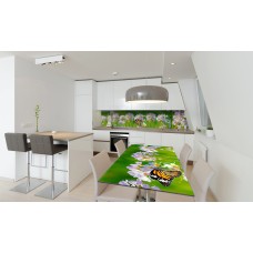 Наклейка вінілова на стіл Zatarga «Польові квіти» 600х1200 мм Z180437st