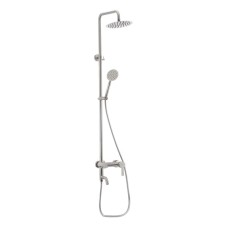 Душова колона із змішувачем (нерж.сталь) MIXXUS NOX-009-J (SS0038)