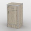 Тумба офісна Тиса Мебель ТМ-109 1 Сонома 76x35x40 см