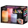 Нічник дитячий світлодіодний Luma Candles Plus різнобарвний на 3 свічки з пультом