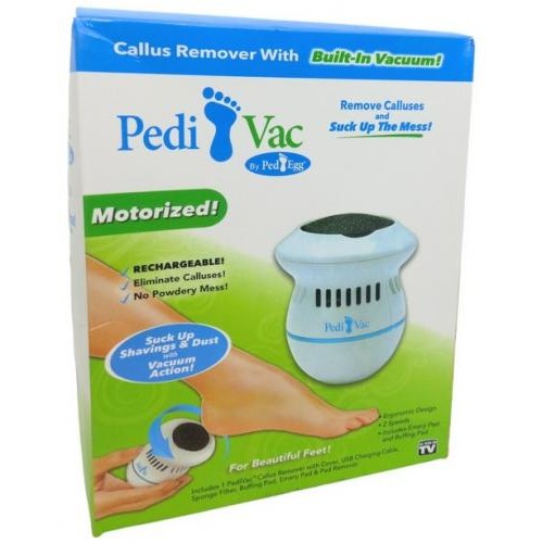 Пемза електрична для ніг OPT-TOP Pedi Vac USB Білий (2104618370) Пемза електрична для ніг OPT-TOP Pedi Vac USB Білий (2104618370)
